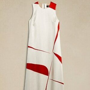 Banana Republic Laila Satin Maxi Size Medium